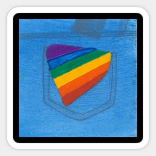 Pride is the Code Sticker